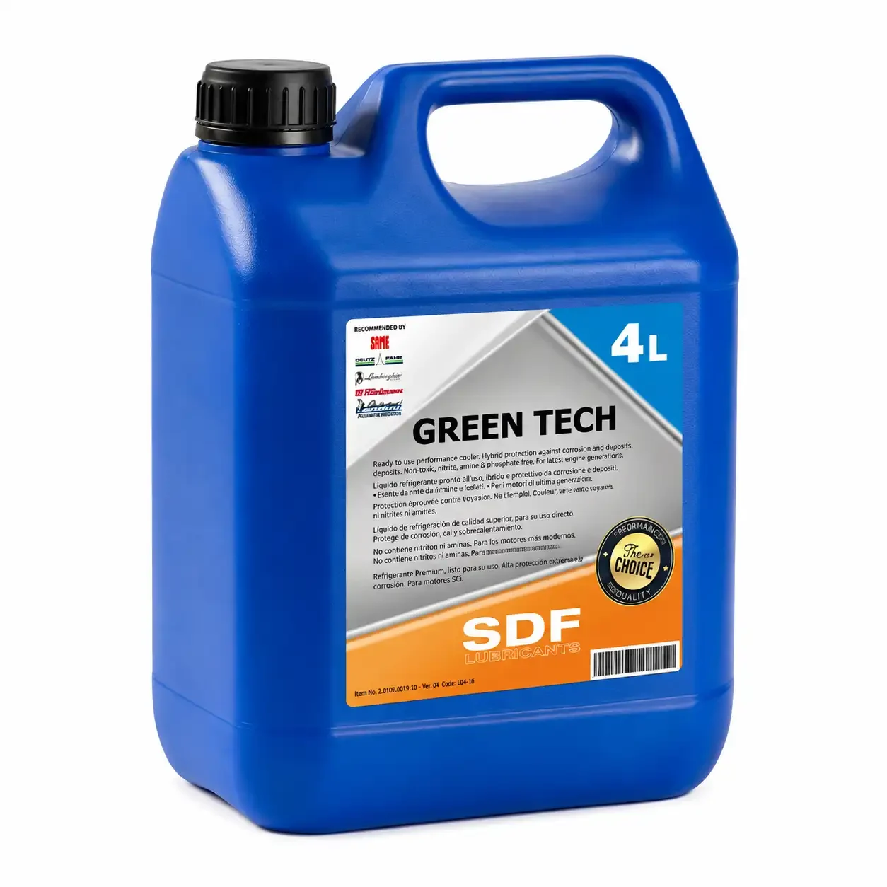 SDF Green Tech Coolant Kühlmittel | Original Deutz-Fahr SAME Frostschutz