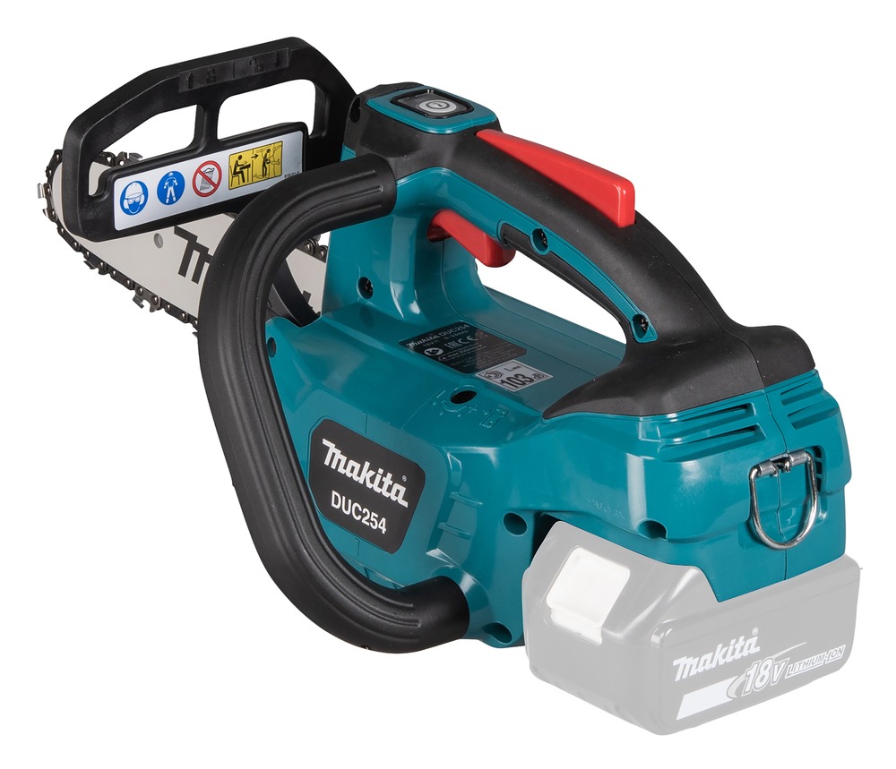 Makita DUC254Z Akku-Kettensäge – 18V, 25 cm Schwertlänge, bürstenloser Motor