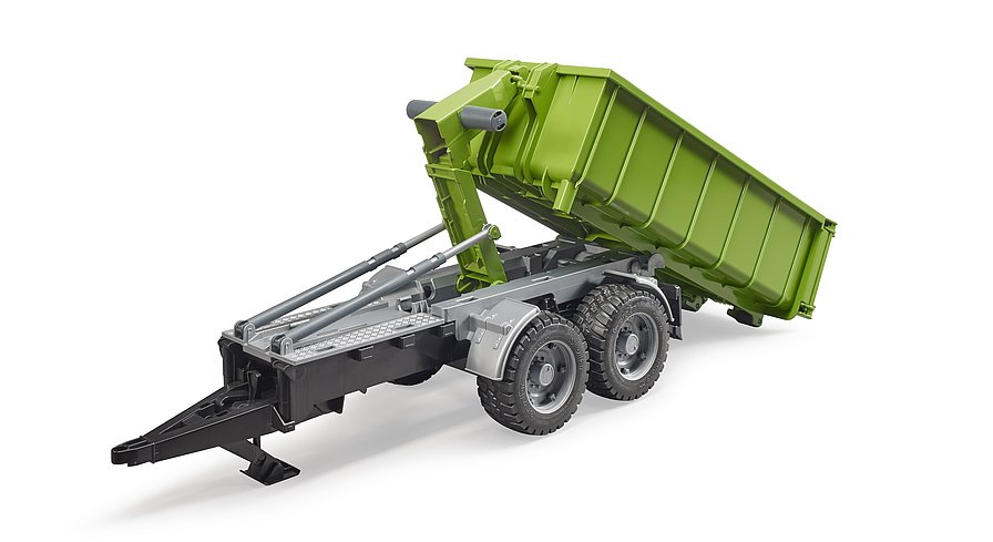 BRUDER 02035 Hakenlift-Anhänger für Traktoren – Vielseitiger Container-Anhänger im Maßstab 1:16 BRUDER 02035 Hakenlift-Anhänger für Traktoren – Vielseitiger Container-Anhänger im Maßstab 1:16