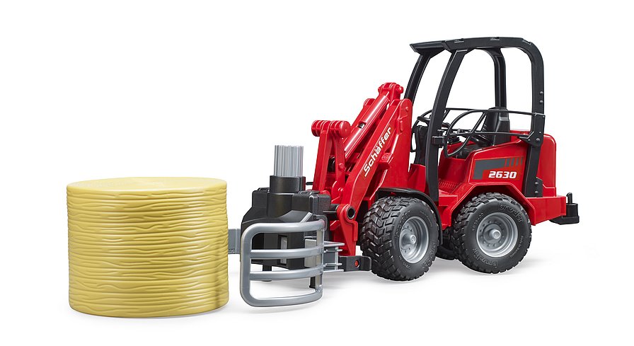 Rückansicht des Bruder Knicklenkers mit massivem Überrollbügel