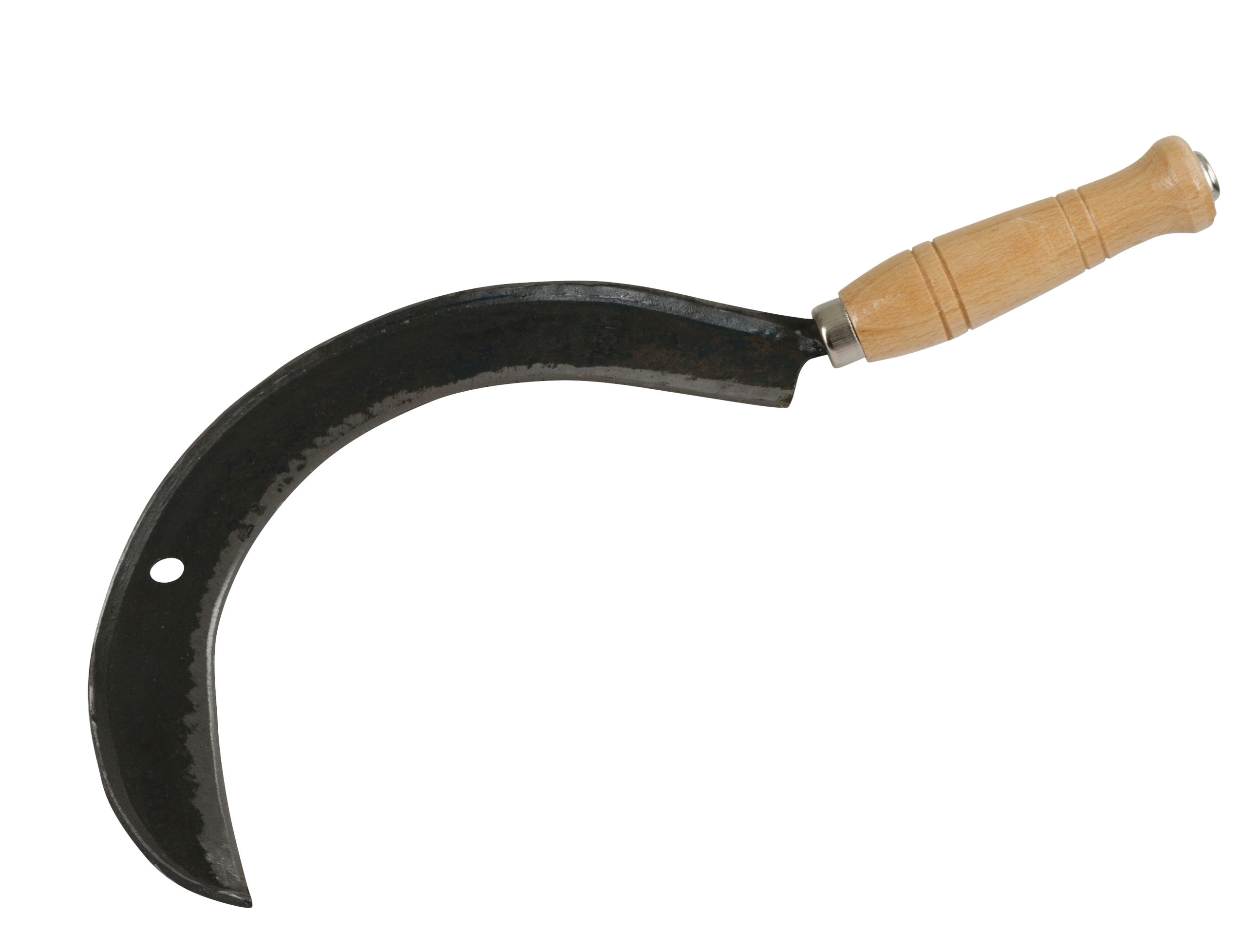 Kerbl Wettschliffsichel gewalzt und geschliffen,Größe 0,ideal für Landwirte und Tierhalter zum Mähen von Klee,Kräutern oder Gras.
