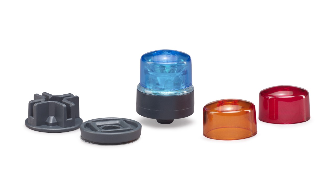 Bruder 02307 Rundumleuchte (Orange) – Realistisches Blinklicht für Traktoren & Baufahrzeuge | 1:16