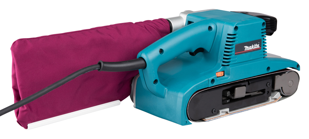 Makita 9404J Bandschleifer – 1.010 W, 100 mm Bandbreite, variable Geschwindigkeit