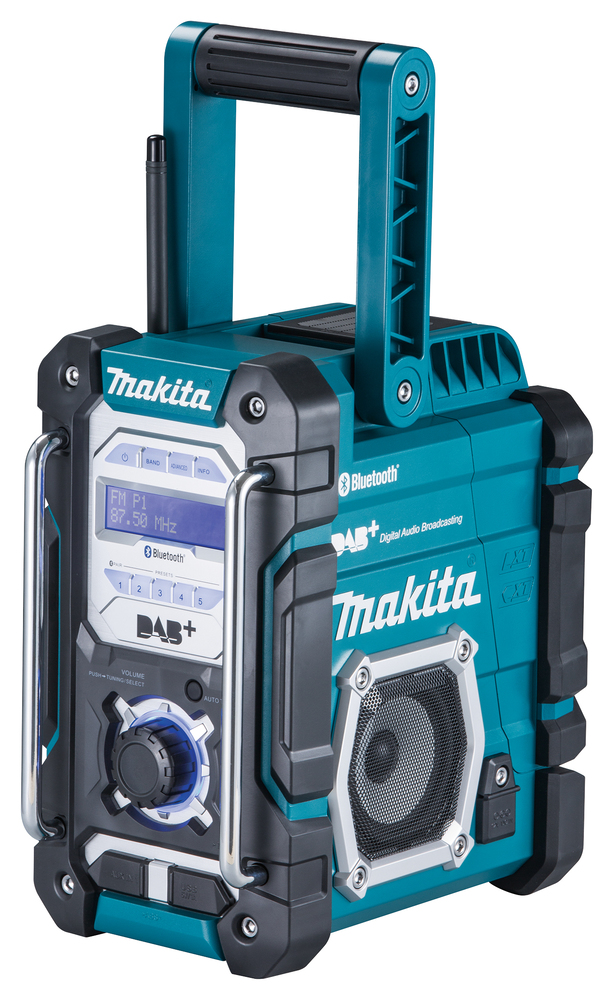 Makita DMR112 – Robustes 18V Akku-Baustellenradio mit DAB+ und Bluetooth Makita DMR112 – Robustes 18V Akku-Baustellenradio mit DAB+ und Bluetooth