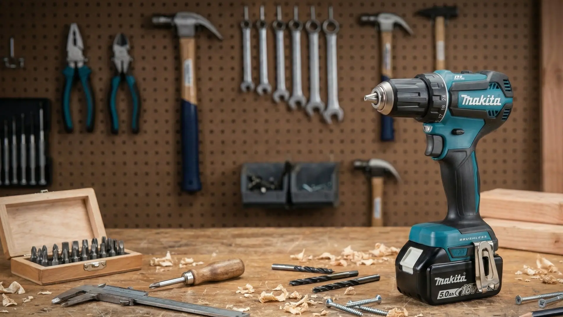 Makita DDF485RTJ Akku-Bohrschrauber