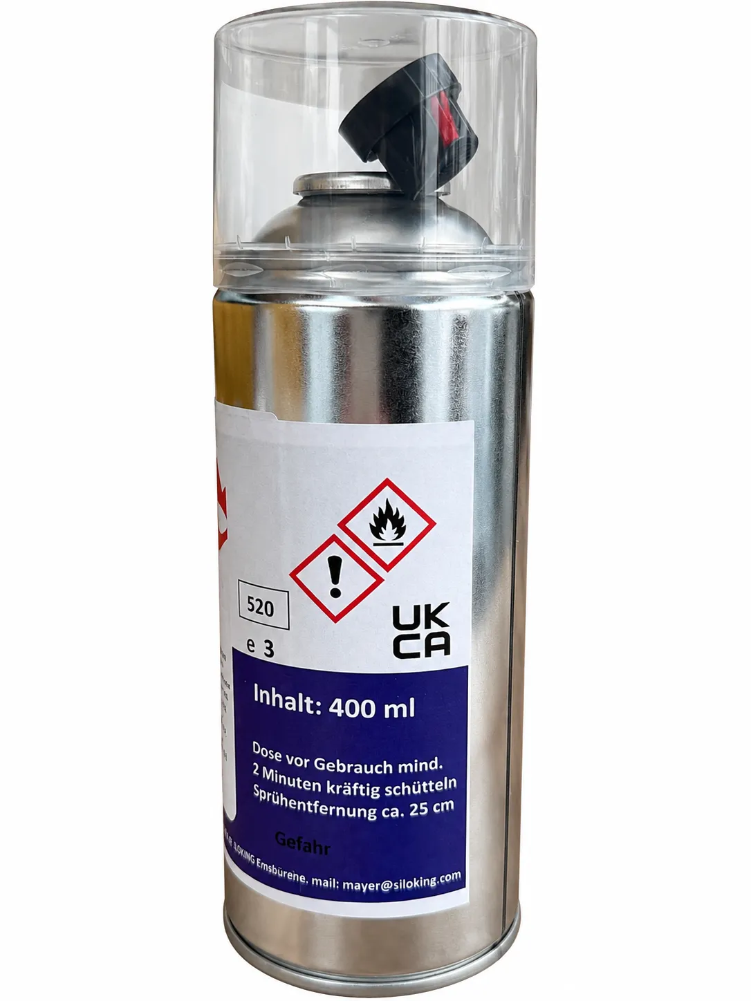 Original Mayer Siloking Lackspray 1K RAL 5003 Saphirblau 400ml 629976 – Ausbesserungslack Landtechnik OEM