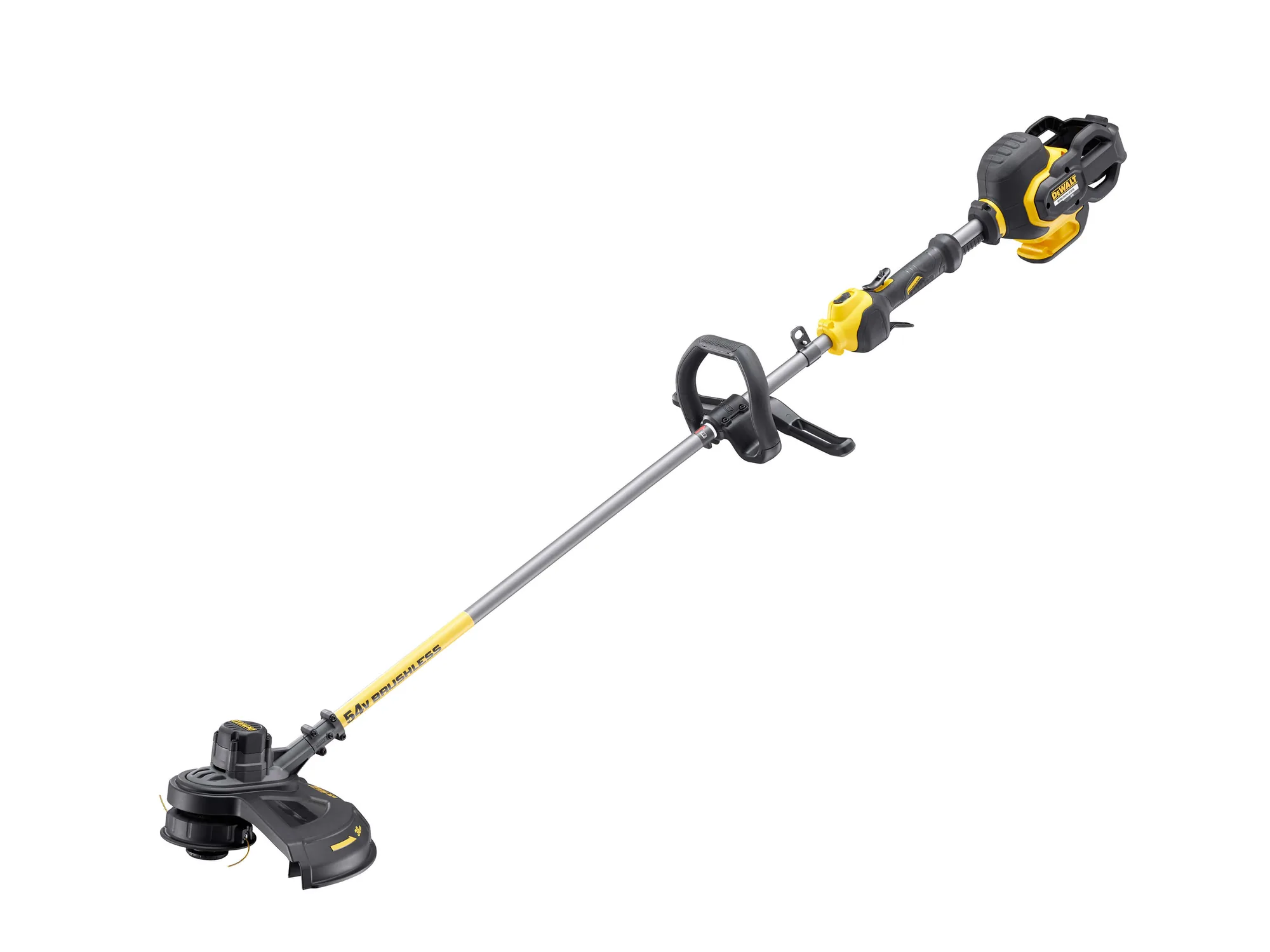 DeWalt DCM571 54V FLEXVOLT Akku-Rasentrimmer und -Motorsense mit Fadenkopf