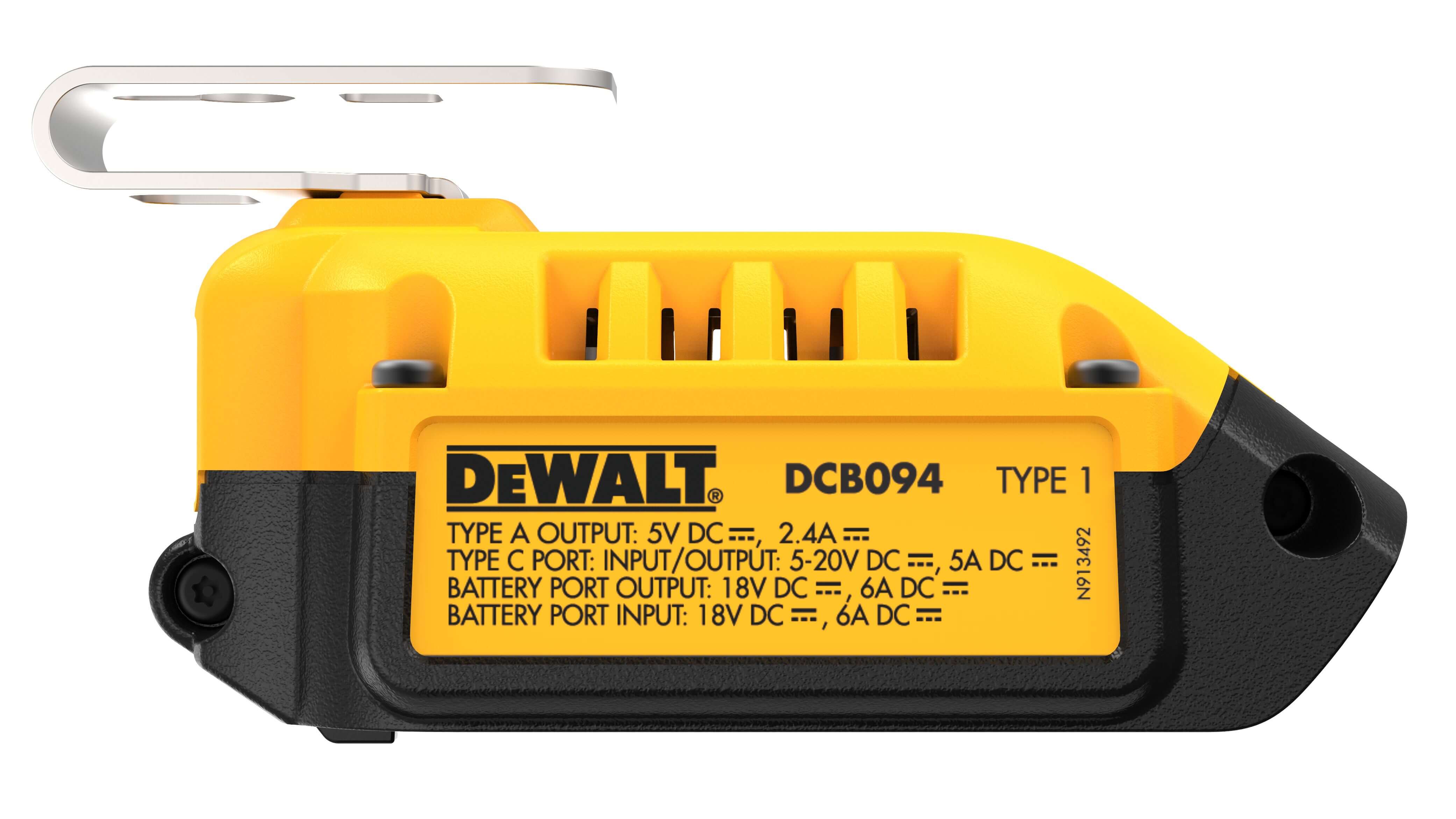 DeWalt DCB094K 20V MAX*/FLEXVOLT® 5 Amp USB-Ladegerät – Vielseitiges Laden für Werkzeuge und Geräte DeWalt DCB094K 20V MAX*/FLEXVOLT® 5 Amp USB-Ladegerät – Vielseitiges Laden für Werkzeuge und Geräte