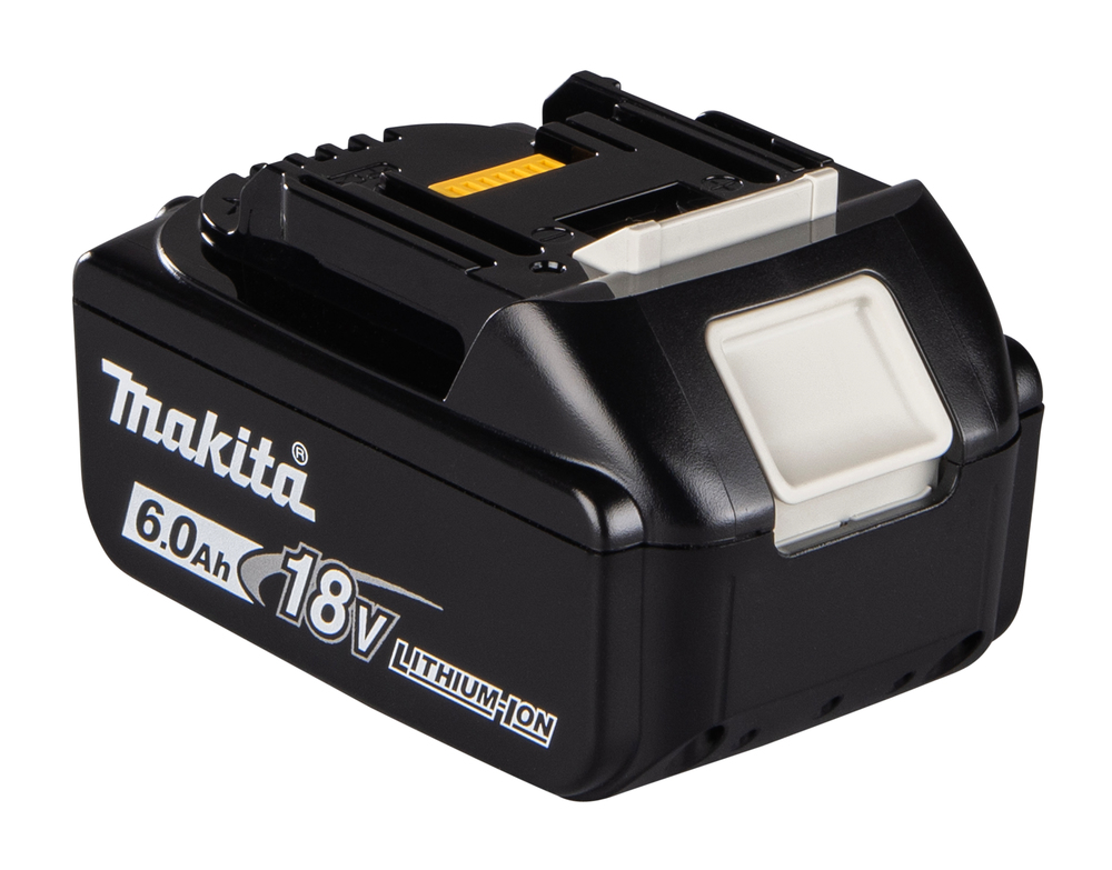 Makita 197422-4 – Leistungsstarker 18V 6, 0 Ah Li-Ion Akku mit Ladestandsanzeige