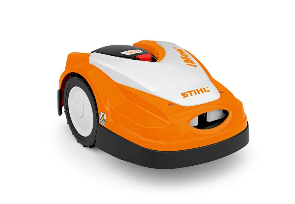 STIHL RMI 422 P Mähroboter in Orange-Weiß für Rasenflächen bis 1.500 m²