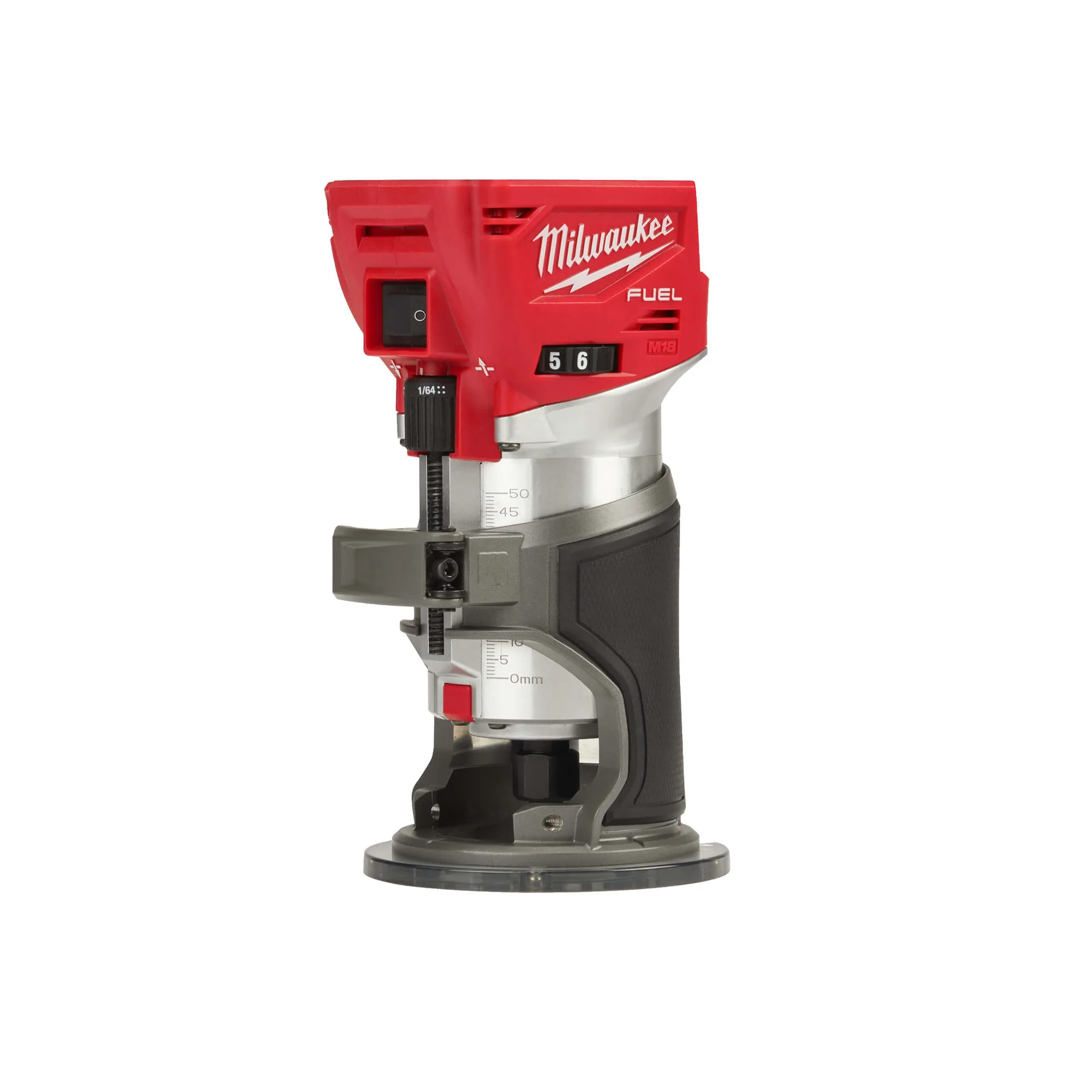 Milwaukee M18 FTR8 Akku-Kantenfräse, Seitenansicht