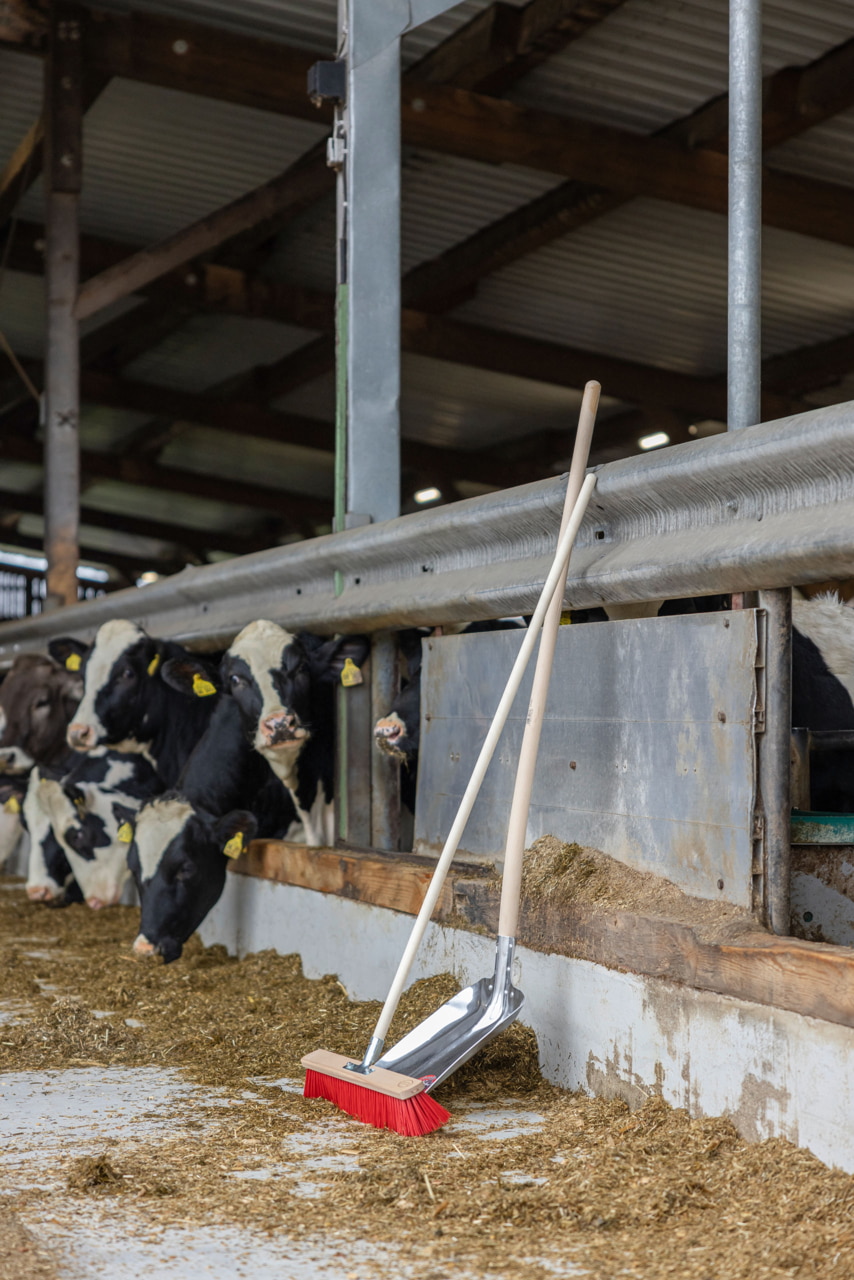 PROFI Spezial-Alu-Schaufel Größe 9 mit Kante - Robust für Landwirte und Tierhalter