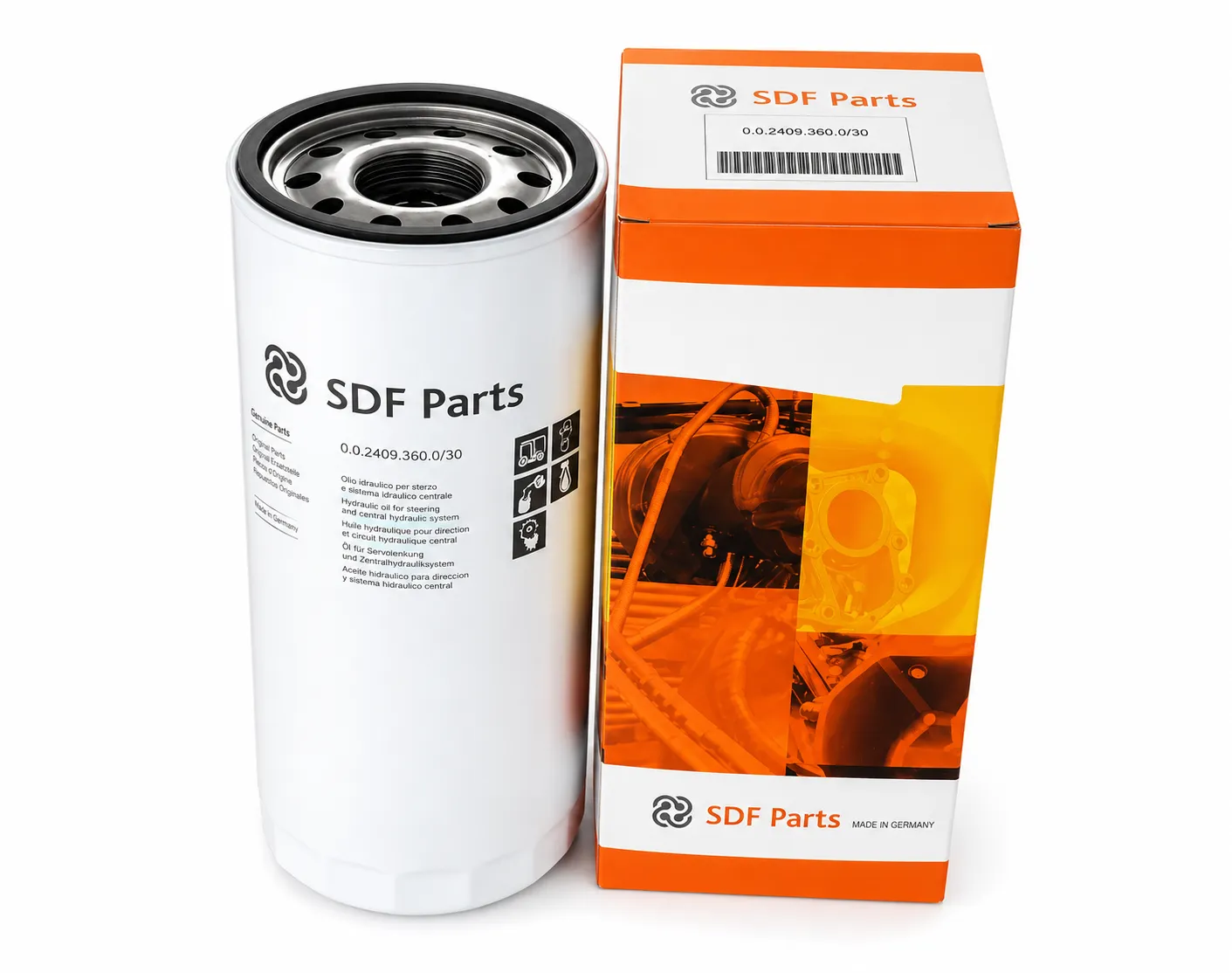 Original Deutz Hydraulikölfilter 2.4419.320.0 | Hocheffizienter Systemfilter für Traktoren
