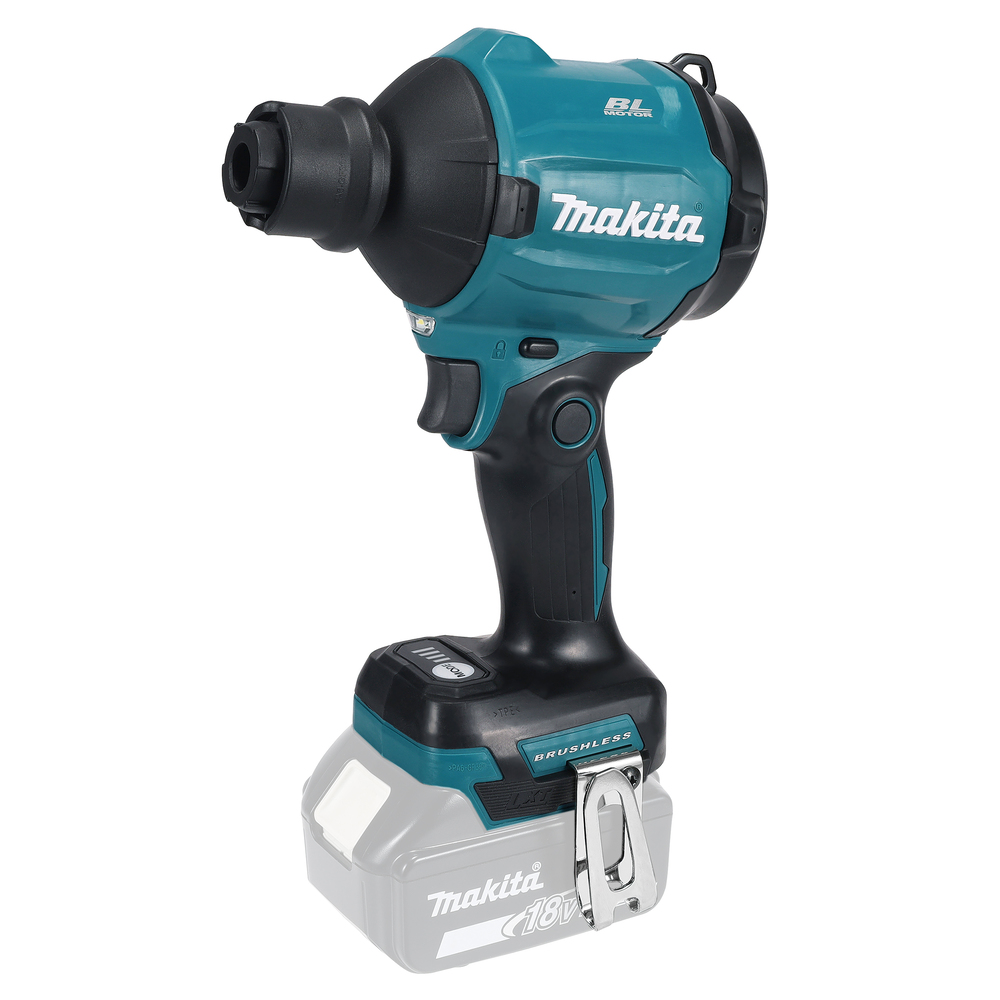 Akku-Gebläse 18V • 0-1, 1 m3/min • 0-200 m/s • 297 mbar Akku-Gebläse 18V • 0-1, 1 m3/min • 0-200 m/s • 297 mbar