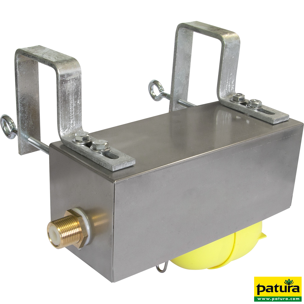 Patura Einbau Schwimmerventil Hochdruck für Tröge und Wannen Edelstahlgehäuse Kunststoffventil 3/4 Zoll Anschluss Patura Einbau Schwimmerventil Hochdruck für Tröge und Wannen Edelstahlgehäuse Kunststoffventil 3/4 Zoll Anschluss