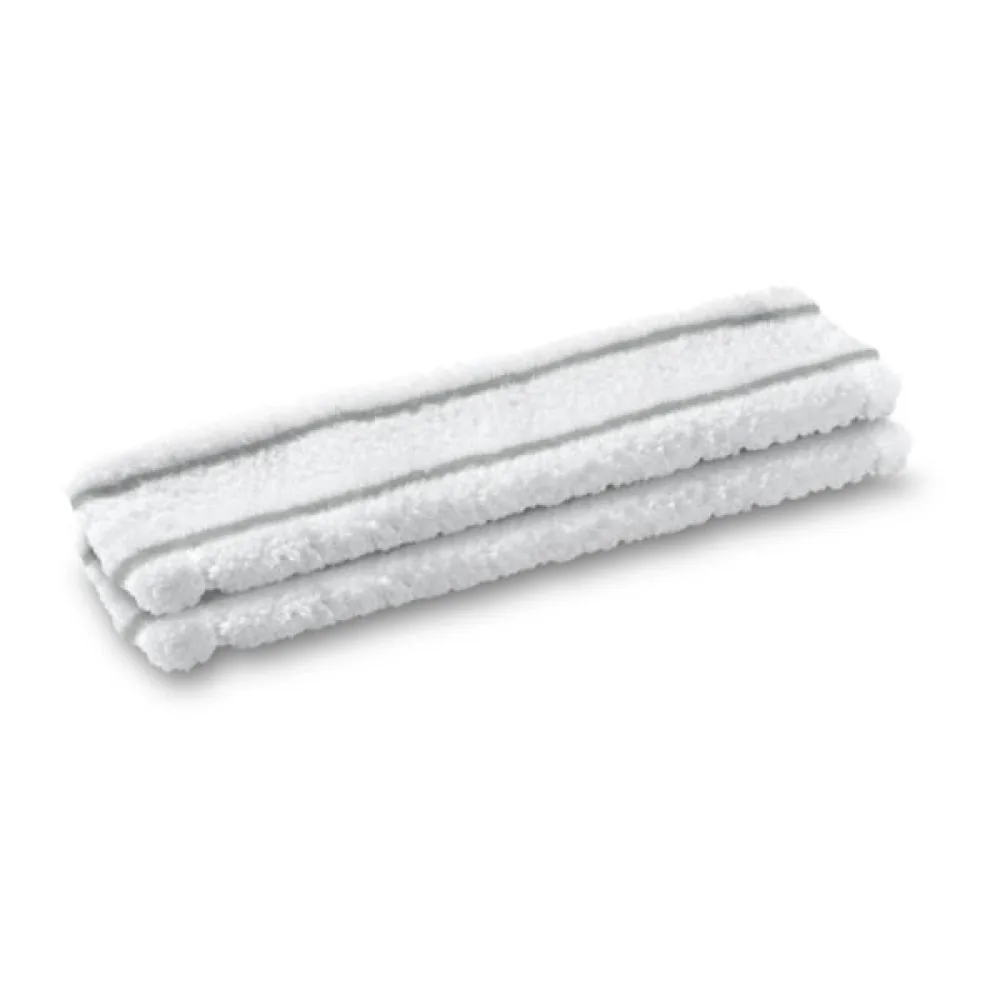 Kärcher Mikrofaser-Wischbezug, weiße Ersatz-Pads für Fenstersauger