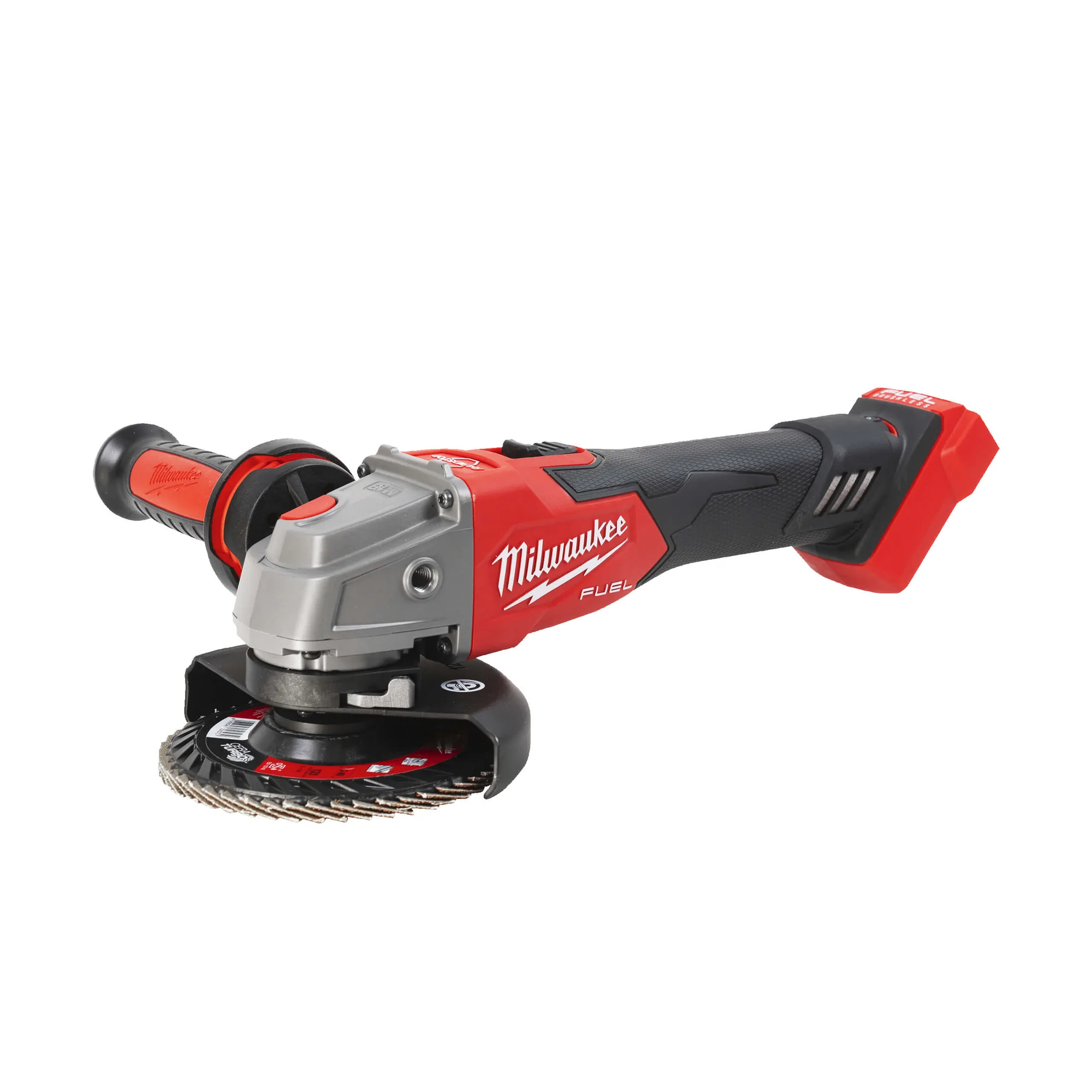 Milwaukee M18 FSAGV125XB FUEL Akku-Winkelschleifer in Rot-Schwarz, 125 mm