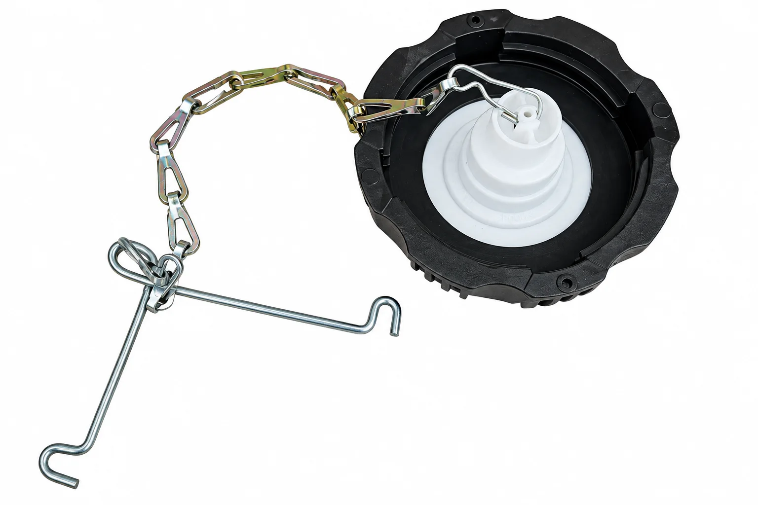 Original Deutz-Fahr Deckel m. Kette 0.900.7349.6 – Tankdeckel Verschluss für Deutz & SAME Traktoren