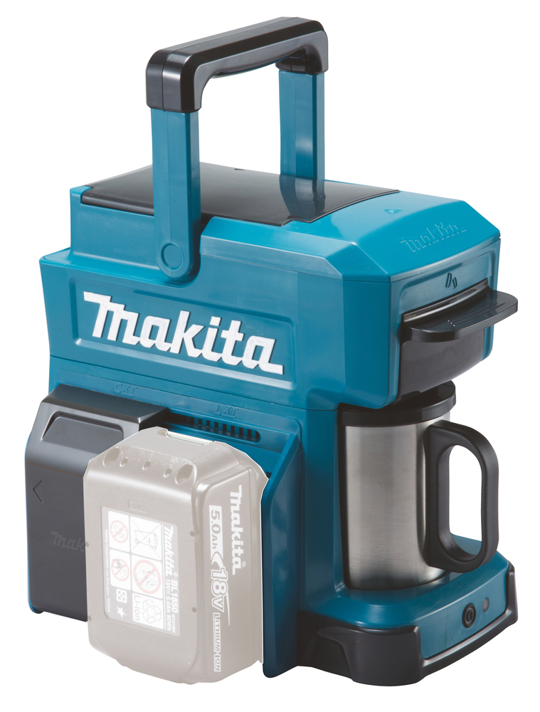 Makita DCM501Z Akku-Kaffeemaschine – Frischer Kaffee überall Makita DCM501Z Akku-Kaffeemaschine – Frischer Kaffee überall