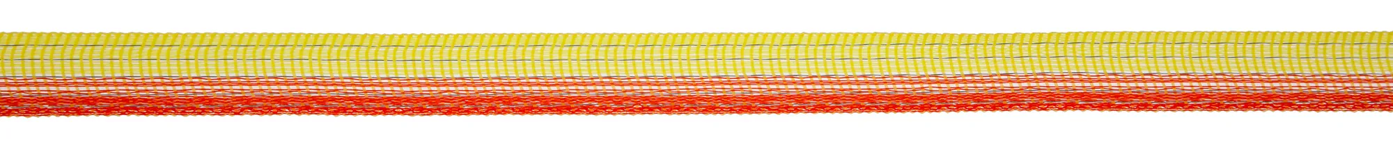 Kerbl Breitband 20 mm TopLinePlus gelb-orange, Nahaufnahme