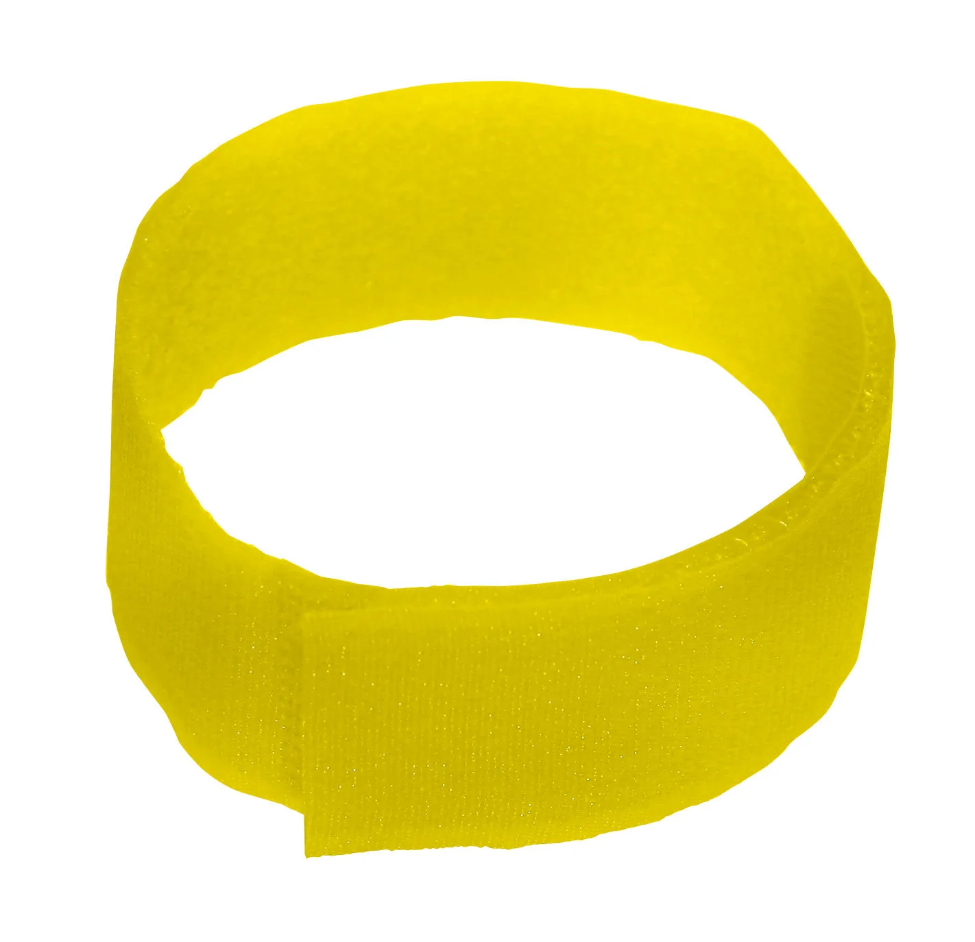 Kerbl gelbes Markierungsband mit Klettverschluss als Schlaufe, 36 cm
