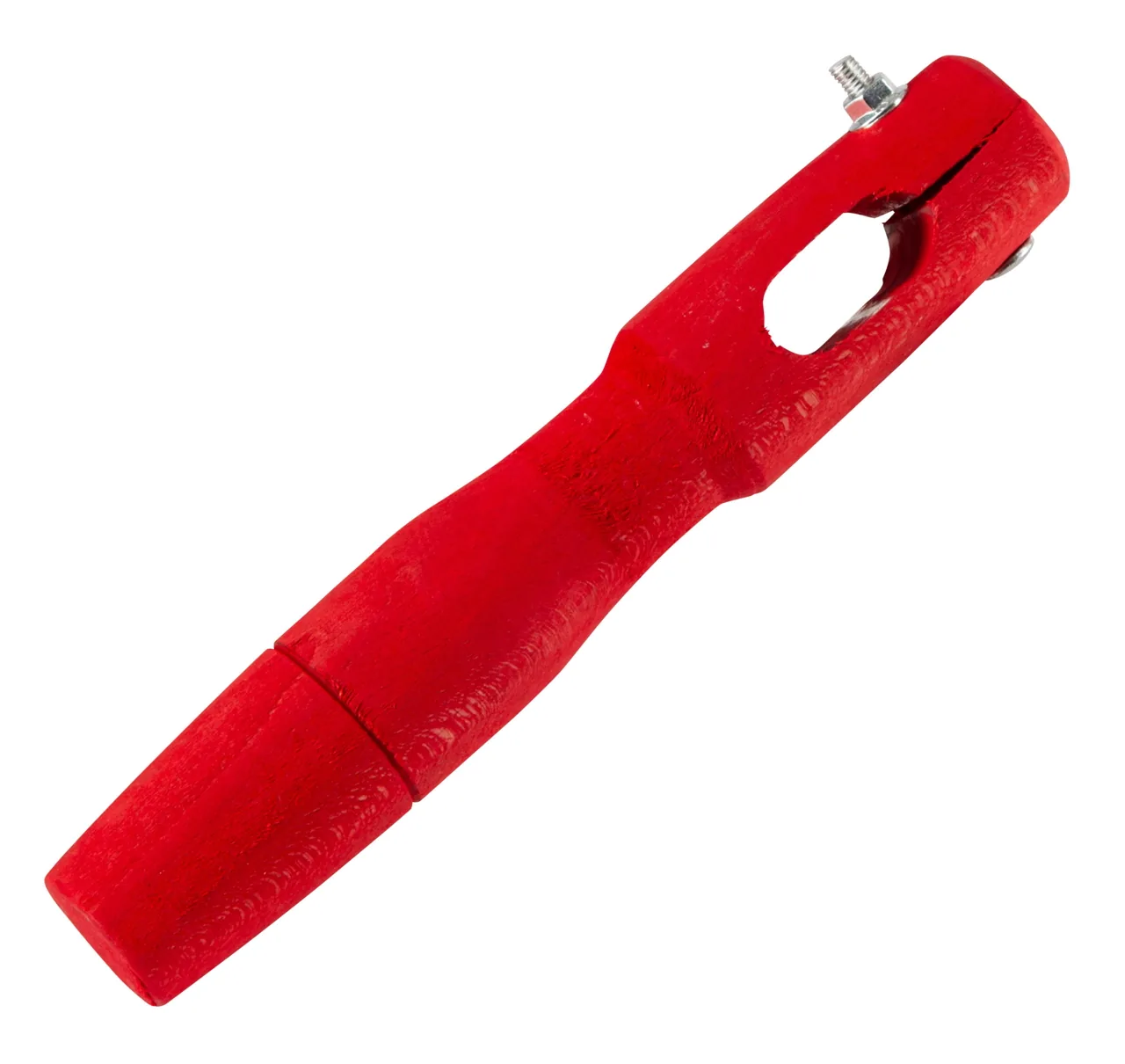 Kerbl Handgriff Modell 5020 für Metall-Sensenstiel in Rot mit Klemmschraube