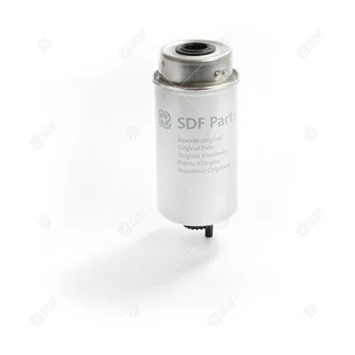 Deutz-Fahr Kraftstoffvorfilter 0.900.2043.4 als weißer Anschraub-Filter, Ersatzteil