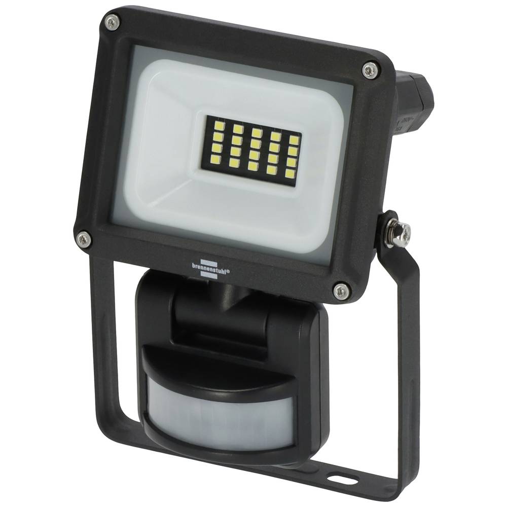 Brennenstuhl JARO 1060 P LED-Außenstrahler mit Bewegungsmelder 10W | Tageslichtweiß