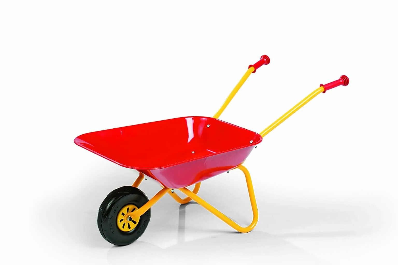 Rolly Toys Metallschubkarre in Rot für Kinder ab 2½ Jahren