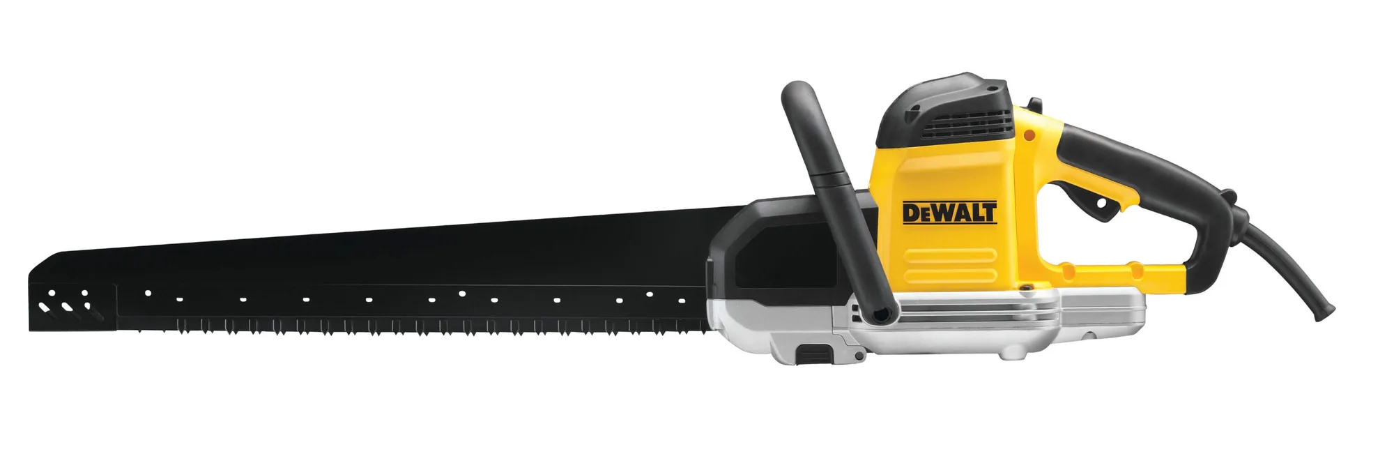 DeWalt DWE397 Alligator-Säge mit 1700 Watt und langem Sägeblatt für Hochlochziegel