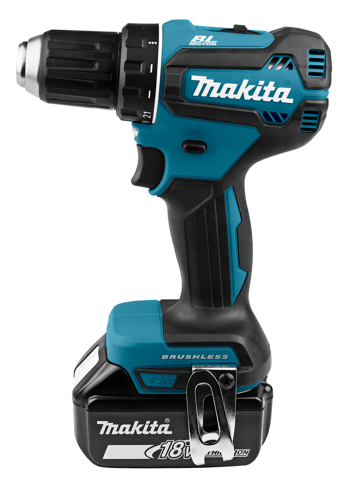 Makita DDF485RTJ Akku-Bohrschrauber – Leistungsstark und kompakt für vielseitige Anwendungen