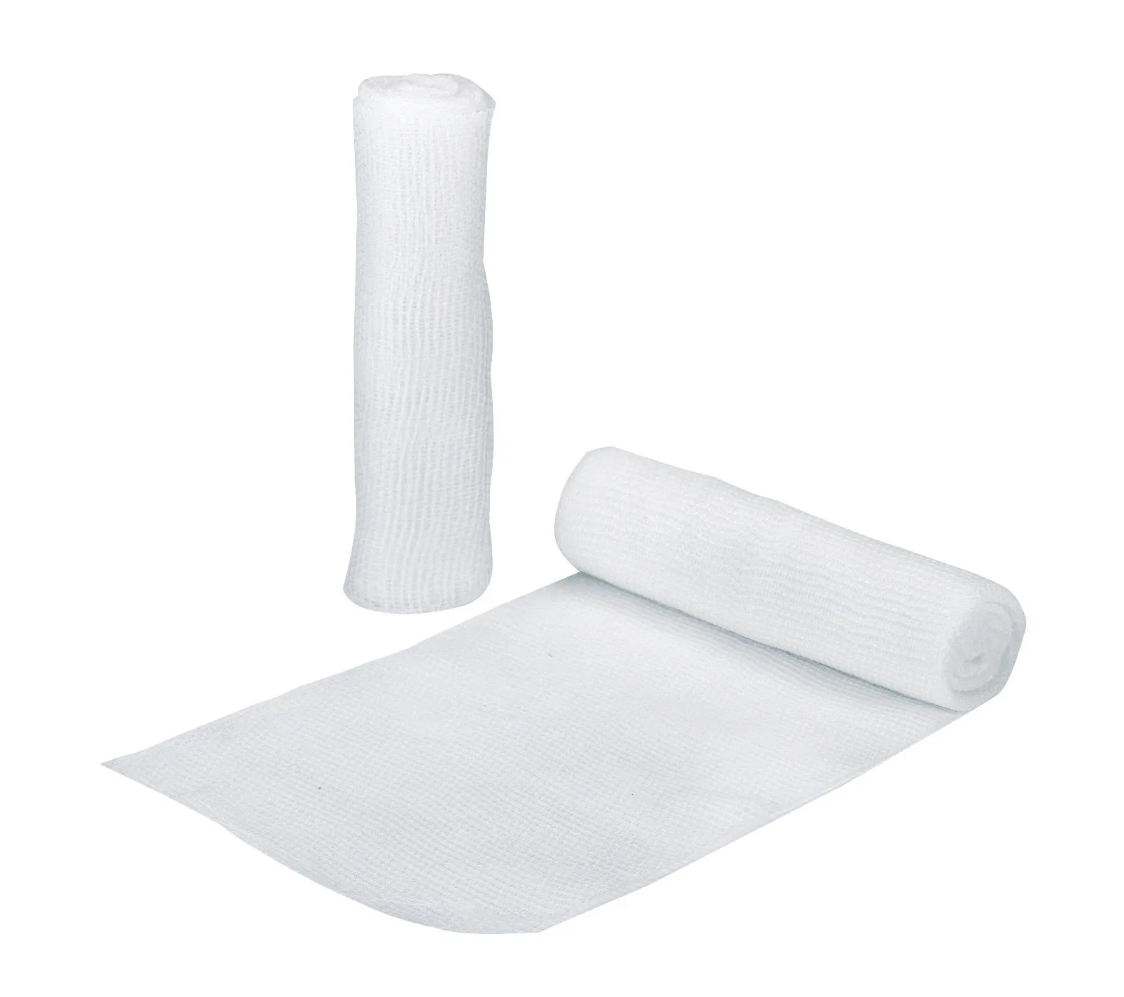 Mullbinden Mullino, weiße Fixierbinden in Klinikverpackung, 10 cm breit