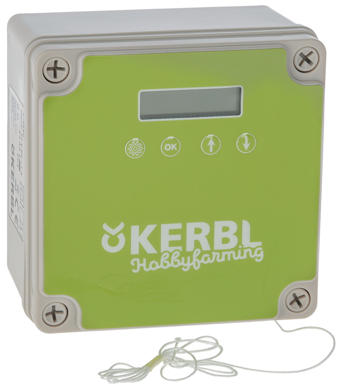 Kerbl Automatische Hühnertür Steuerung - Zuverlässiger Schutz für Geflügel durch tageslicht- und uhrzeitabhängige Steuerung. Kerbl Automatische Hühnertür Steuerung - Zuverlässiger Schutz für Geflügel durch tageslicht- und uhrzeitabhängige Steuerung.