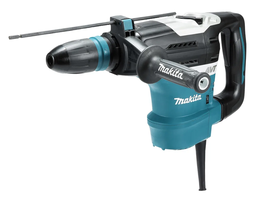 Makita Kombihammer HR4013C in Türkis-Schwarz mit AVT und Zusatzgriff