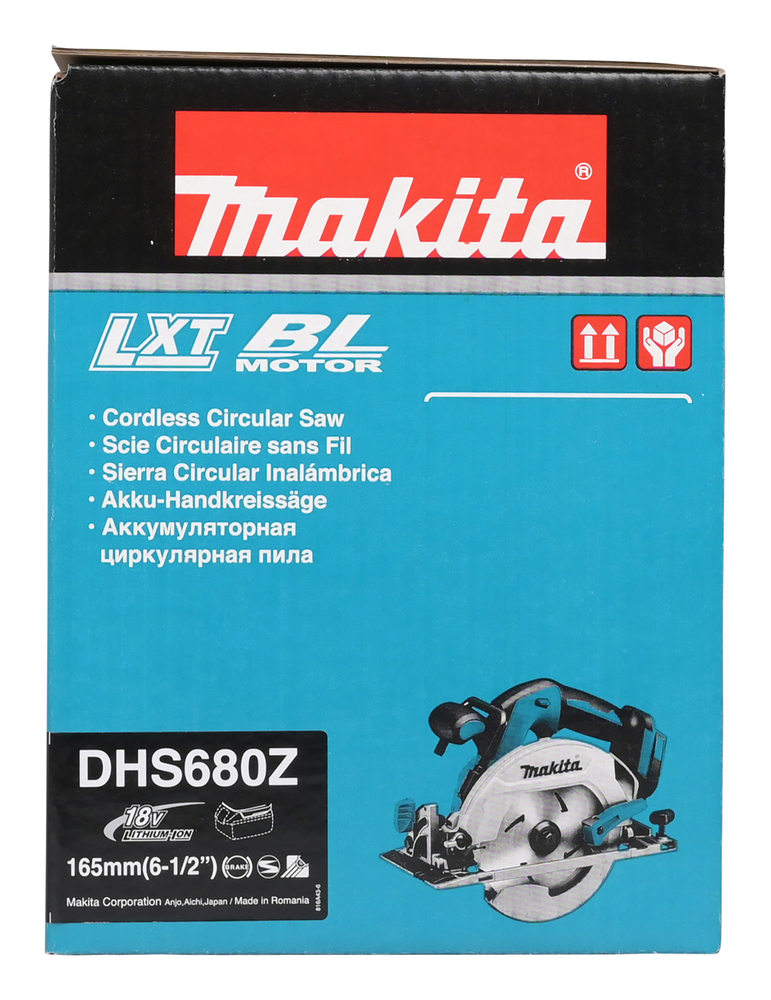 Makita DHS680Z – Kompakte 18V Akku-Handkreissäge mit bürstenlosem Motor