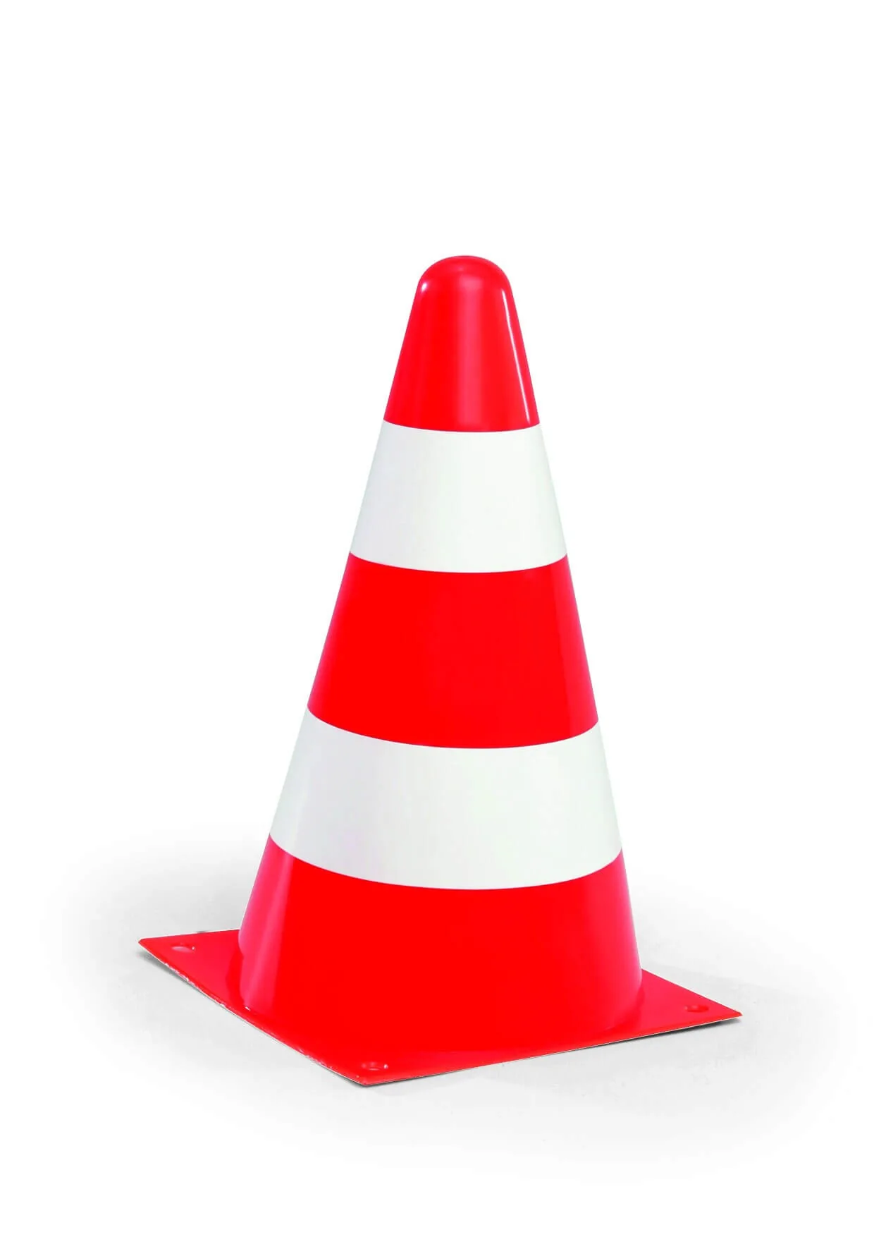 Rolly Toys rollyPylons in Rot-Weiß, stabile Sportpylonen für Parcours und Spielplatz ab 3 Jahren