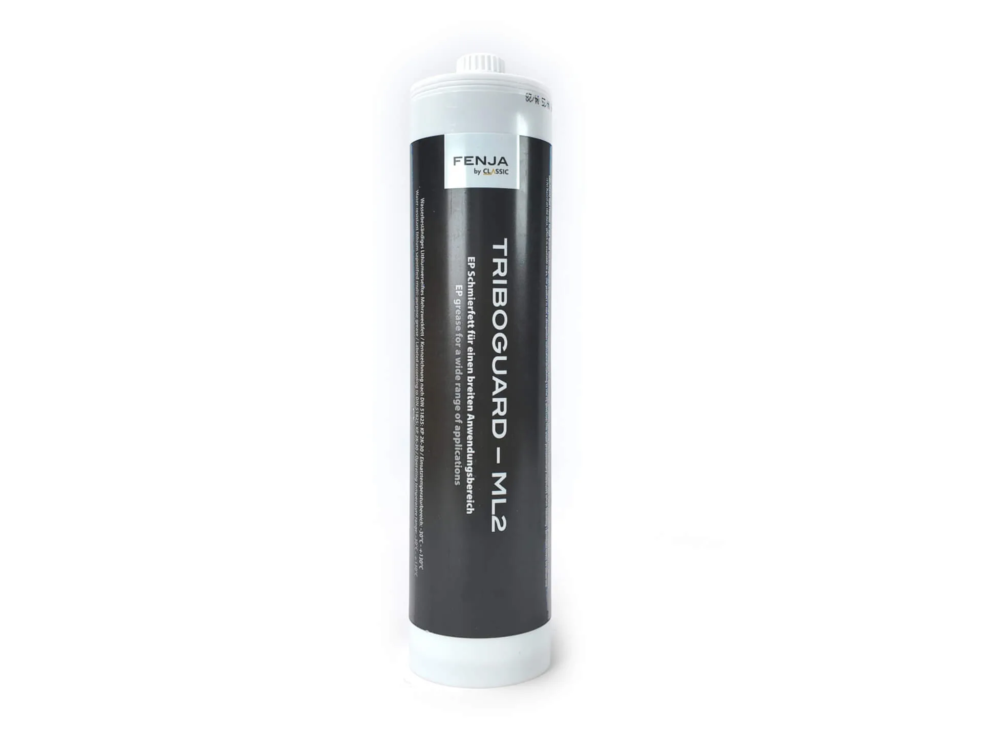 Fenja by Classic Triboguard ML 2 EP-Schmierfett in schwarzer 500-ml-Kartusche