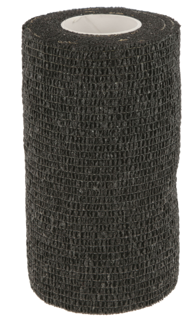 Kerbl VetLastic Selbsthaftende Tierbandage, Schwarz, 7, 5 cm Breite - Ideal für die Pflege von Klauen bei Nutz- und Haustieren Kerbl VetLastic Selbsthaftende Tierbandage, Schwarz, 7, 5 cm Breite - Ideal für die Pflege von Klauen bei Nutz- und Haustieren