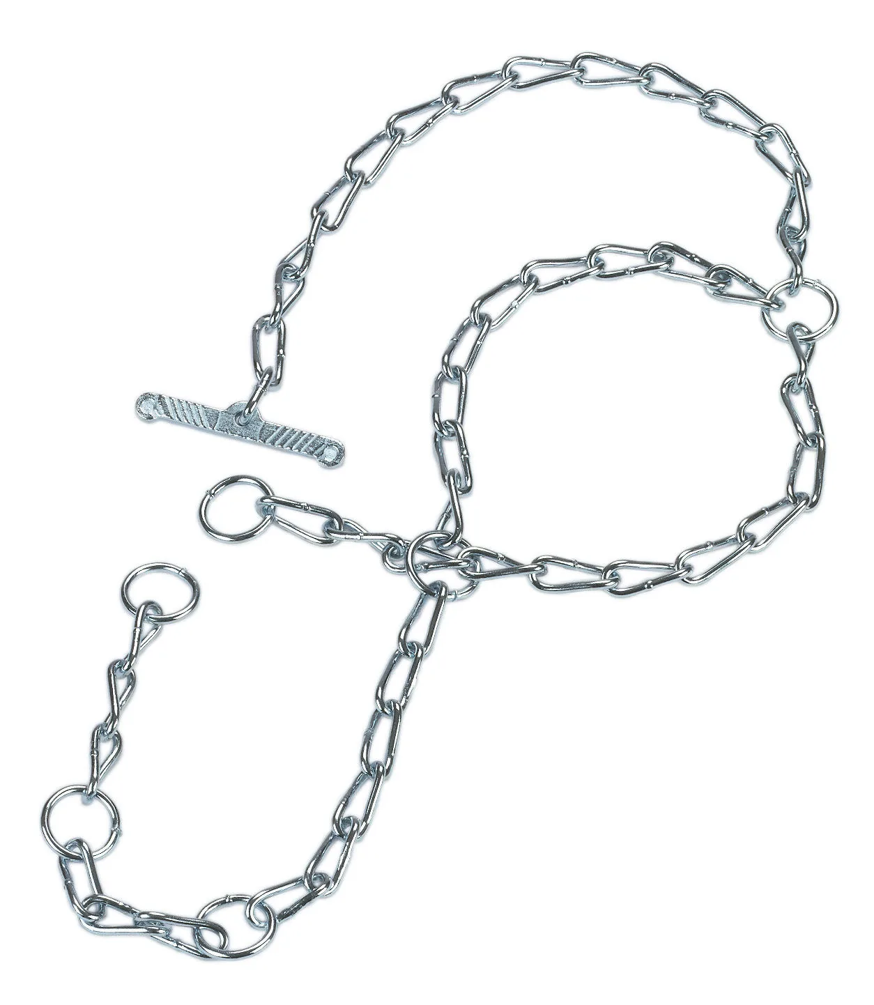Kerbl Ochsenzaumkette aus galvanisch verzinktem Stahl, 4,5 mm, 160 cm