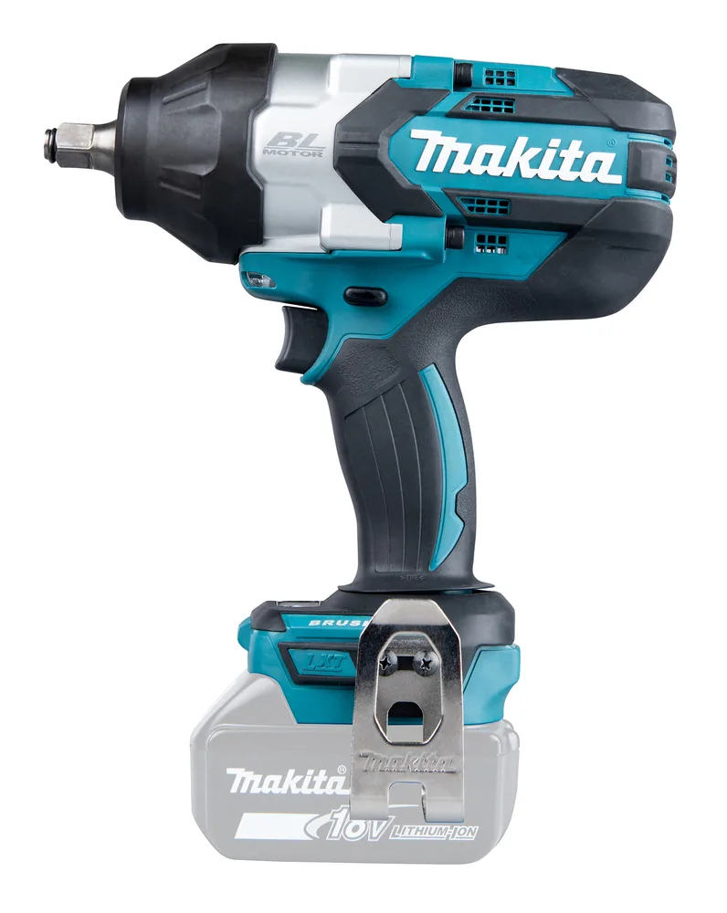 Makita DTW1002Z Akku-Schlagschrauber in der Seitenansicht von der anderen Seite