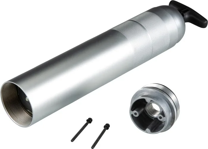 Kerbl Zylinder C 500 g aus Metall mit Verschlusskappe und Schrauben