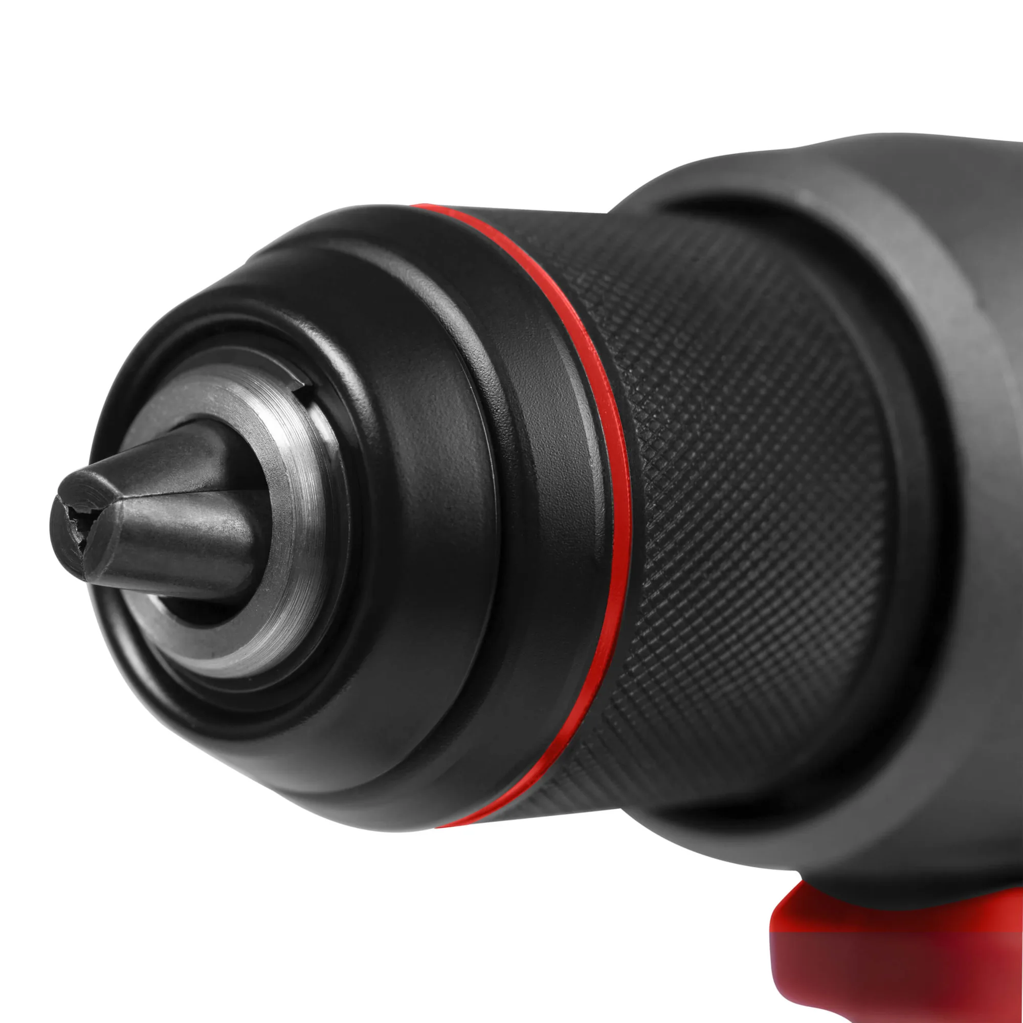 Metall-Bohrfutter des Milwaukee M18 FUEL FPD3 in Nahaufnahme