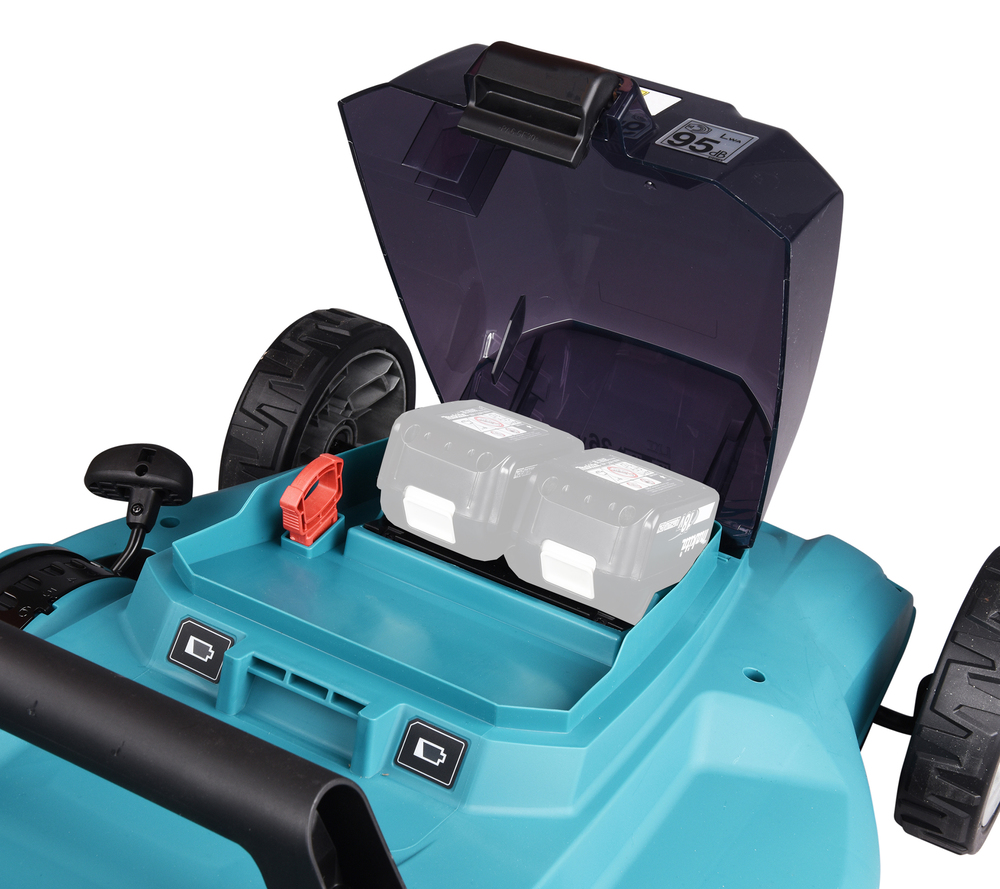 Makita DLM481Z Akku-Rasenmäher – Leistungsstark und leise für mittelgroße Rasenflächen