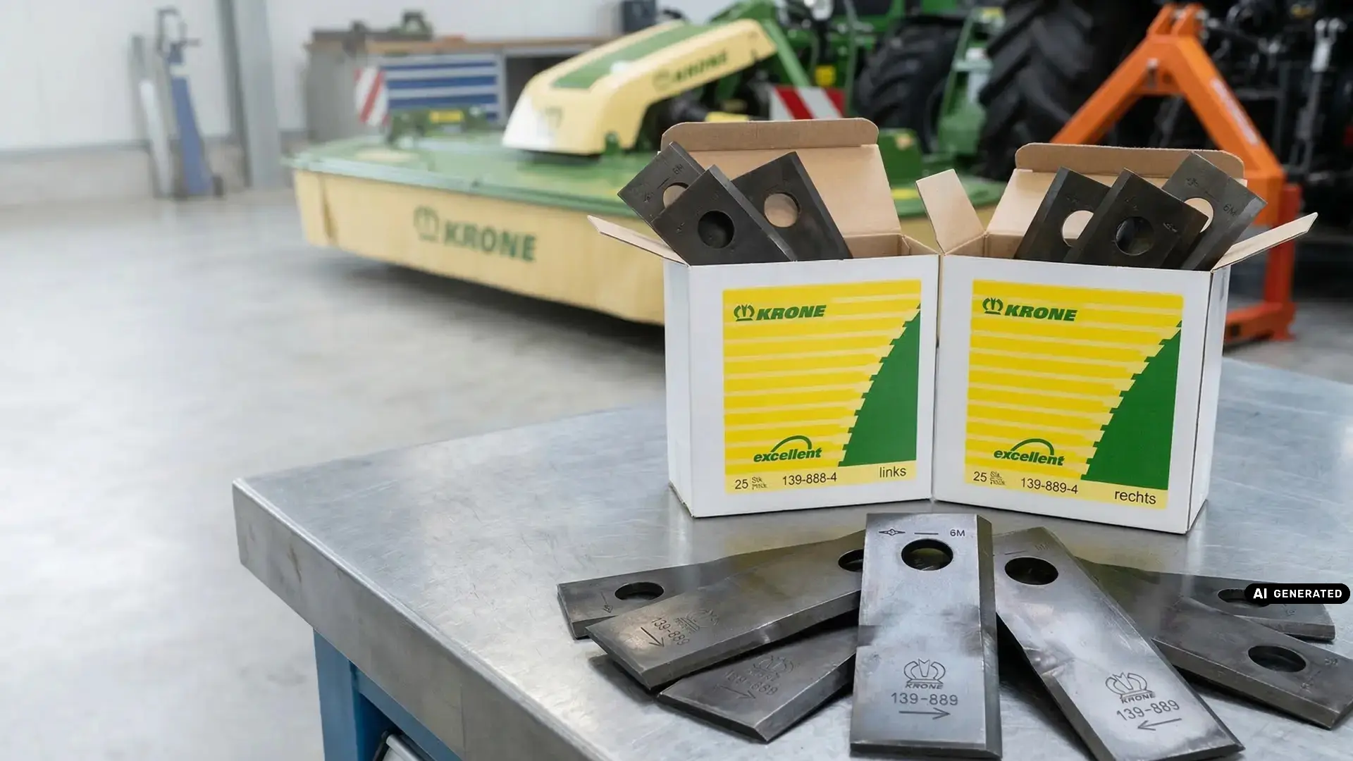 Krone Original Klingen-Set für Mähwerke