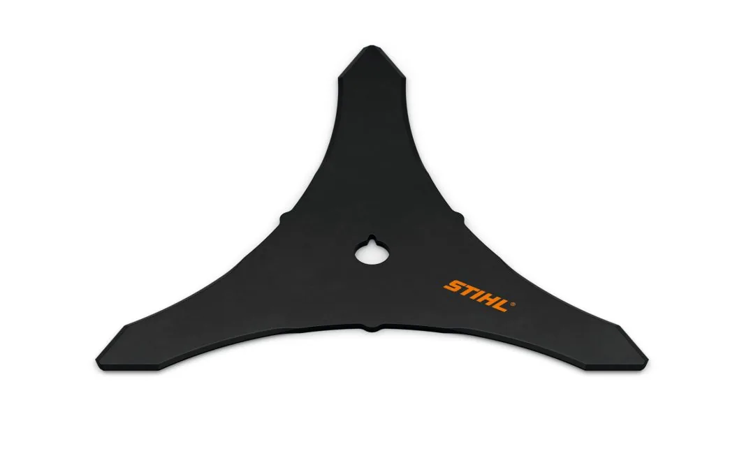STIHL Dickichtmesser mit 3 Flügeln, 250 mm Durchmesser, für zähes Gestrüpp