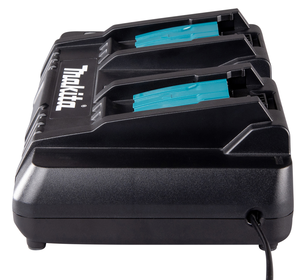 Makita 196933-6 Doppel-Schnellladegerät DC18RD – Effizientes Laden für 14, 4V und 18V LXT-Akkus