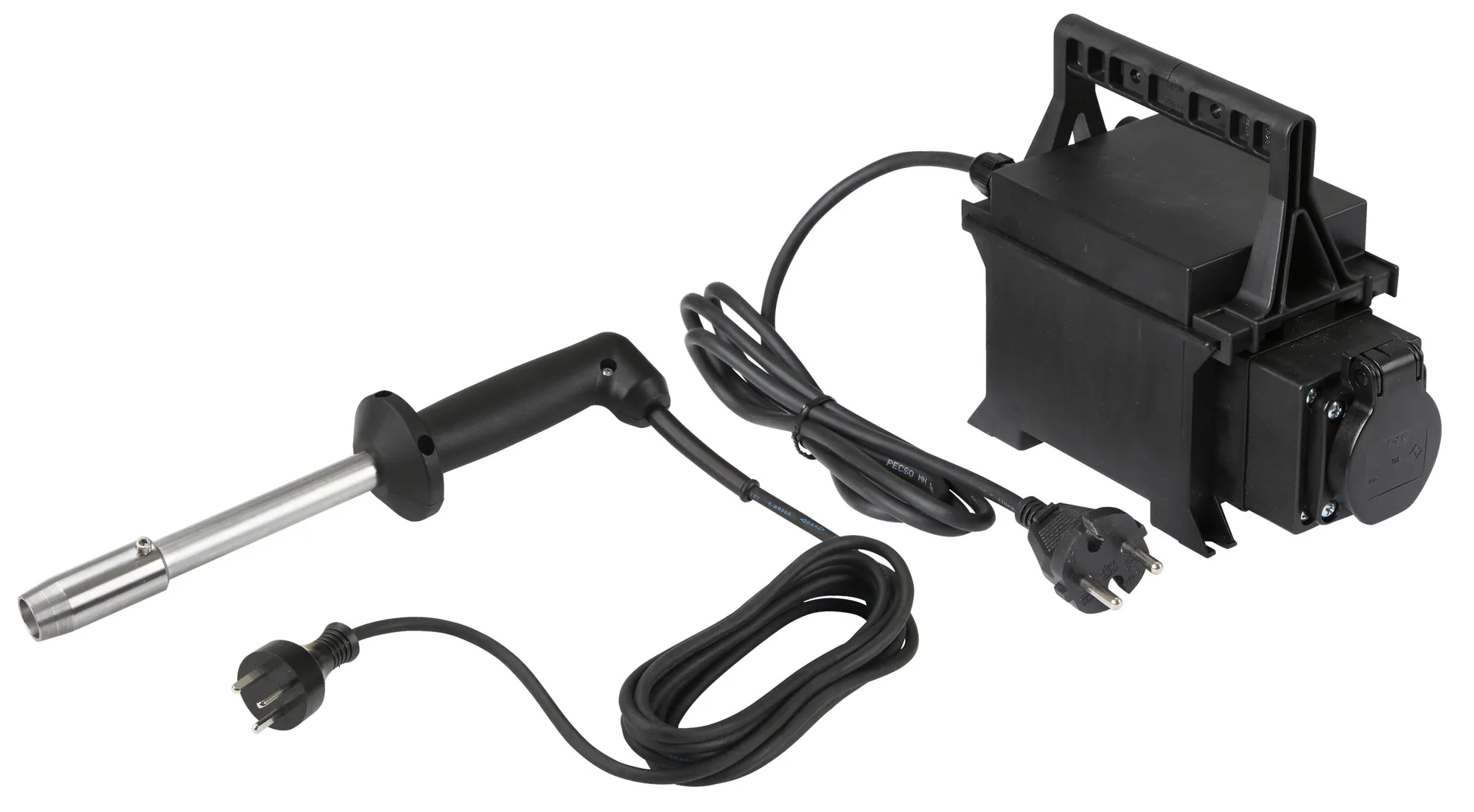 Kerbl Elektro-Enthornungsgerät 250 W mit Brennstab, Trafo und Kabel