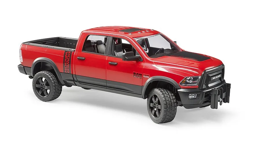 Bruder RAM 2500 Power Wagon Pick-up in Rot, Geländewagen im Maßstab 1:16
