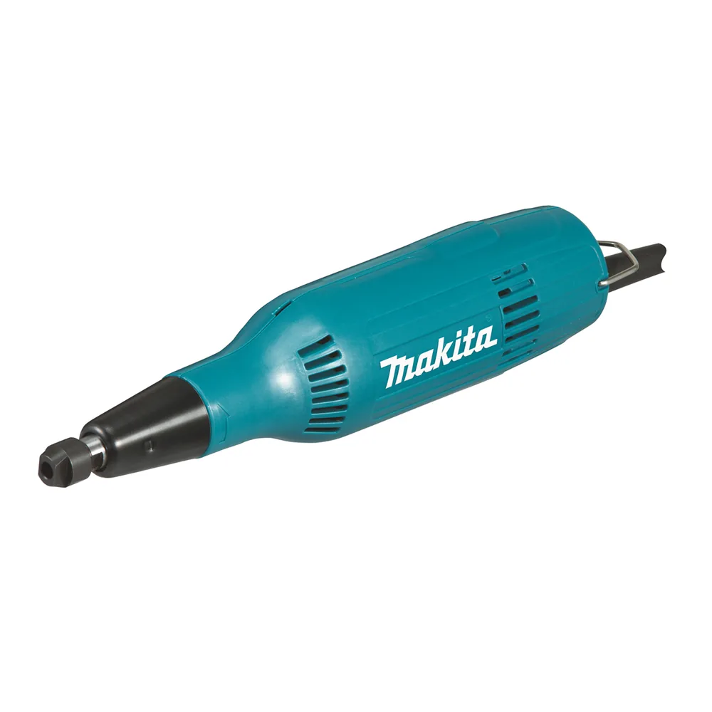 Makita Geradschleifer GD0603 in Türkis, kompakt mit 6-mm-Spannhülse