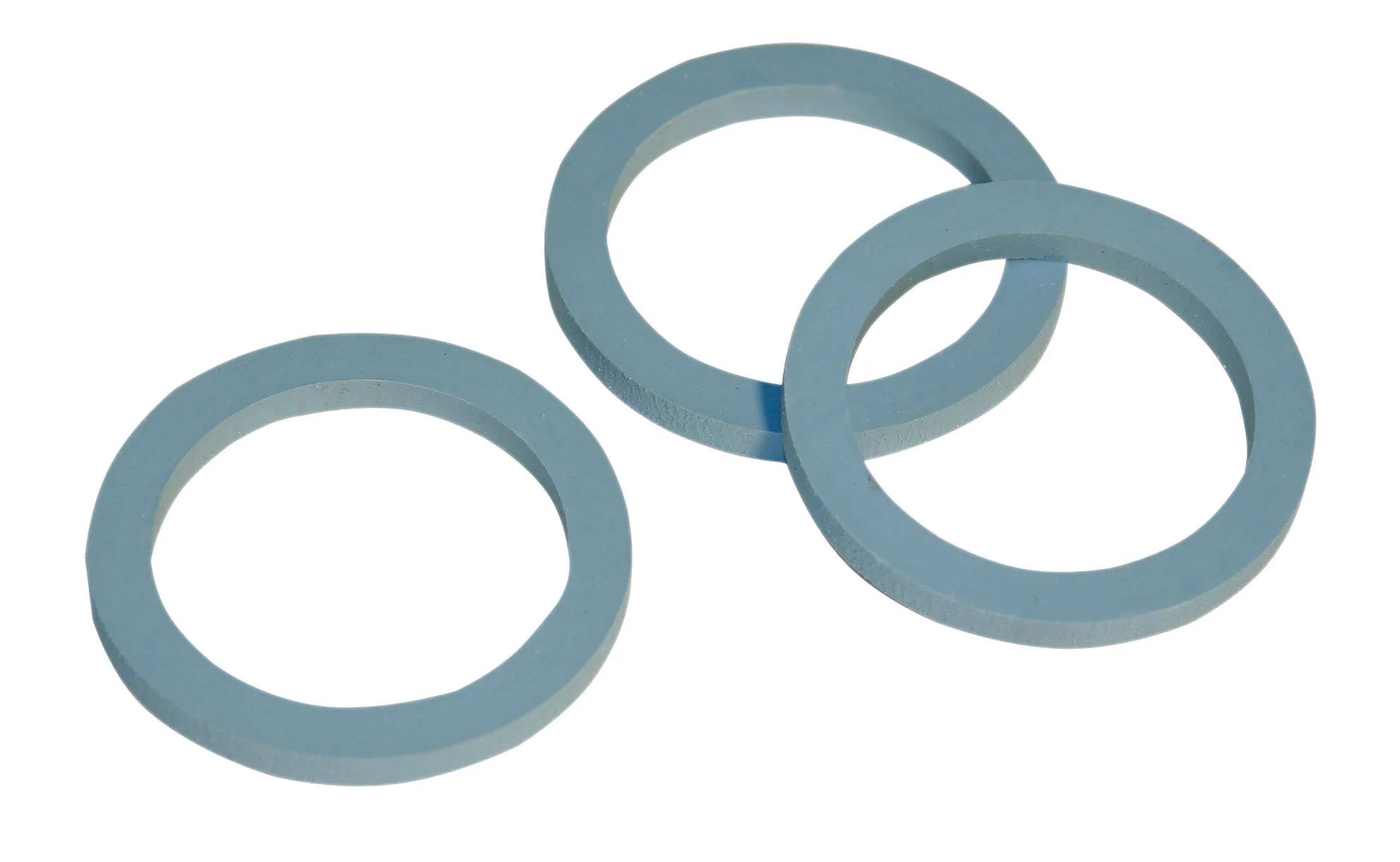 Kerbl Dichtungsringe für Ventile in Blau, 4 mm, mehrere Gummiringe